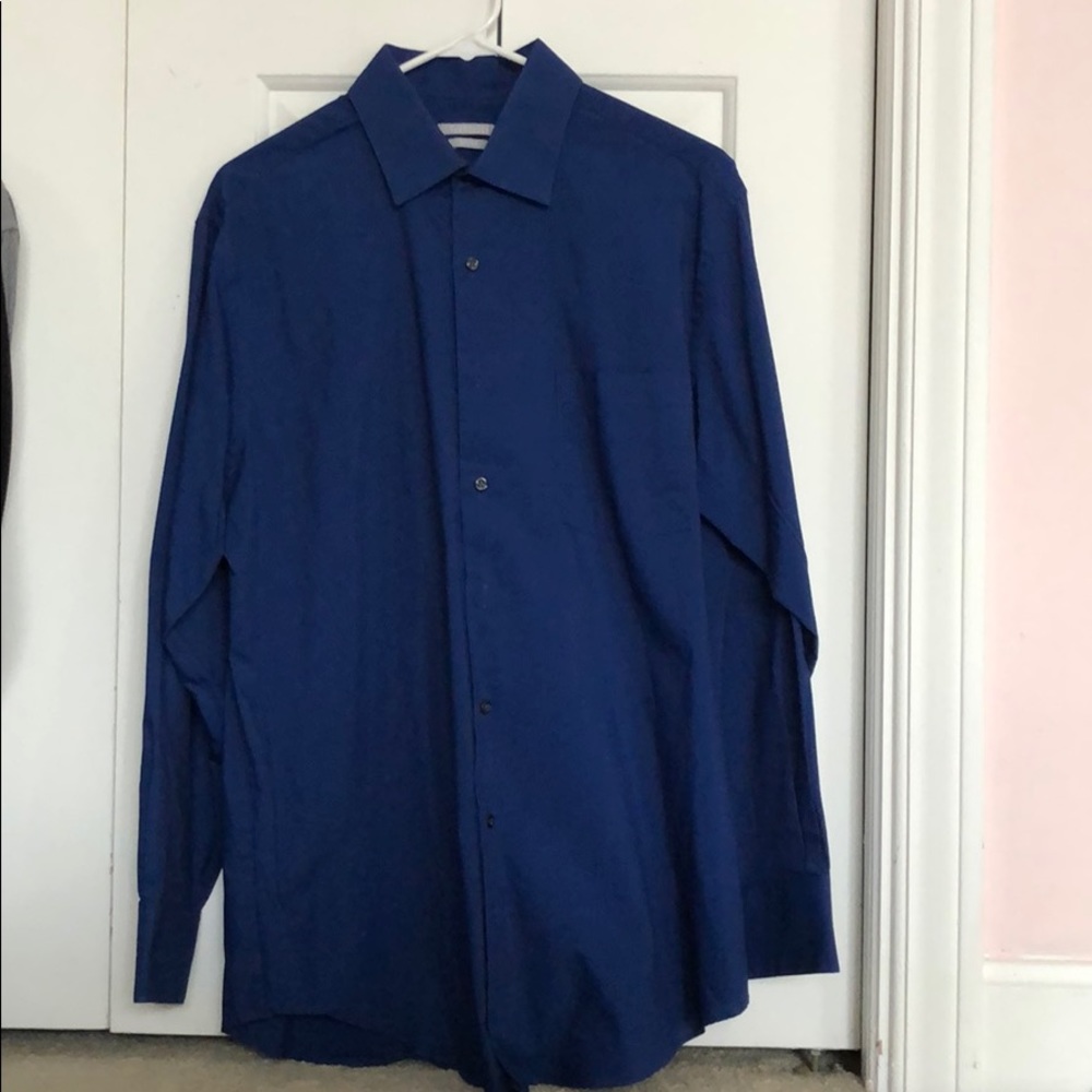 Blue Van Heusen Dress Shirt